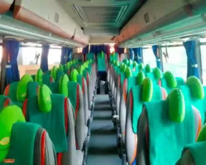Interior Bus hijau 1
