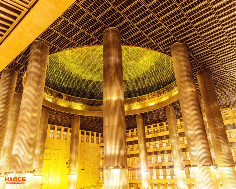 Interior of Istiqlal MosqueSource by Canva