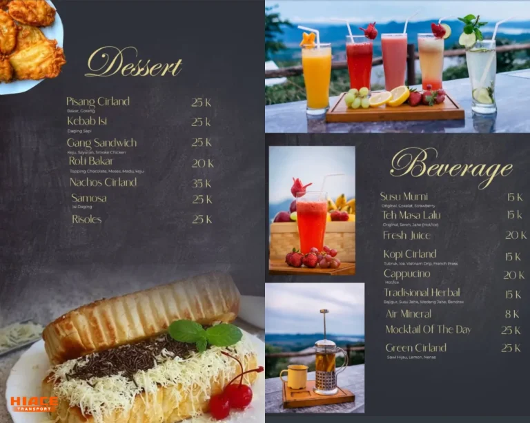 Menu Restaurant Source By Ciremai Glamping (2)