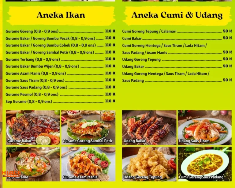restoran saung wulan tambun bekasi