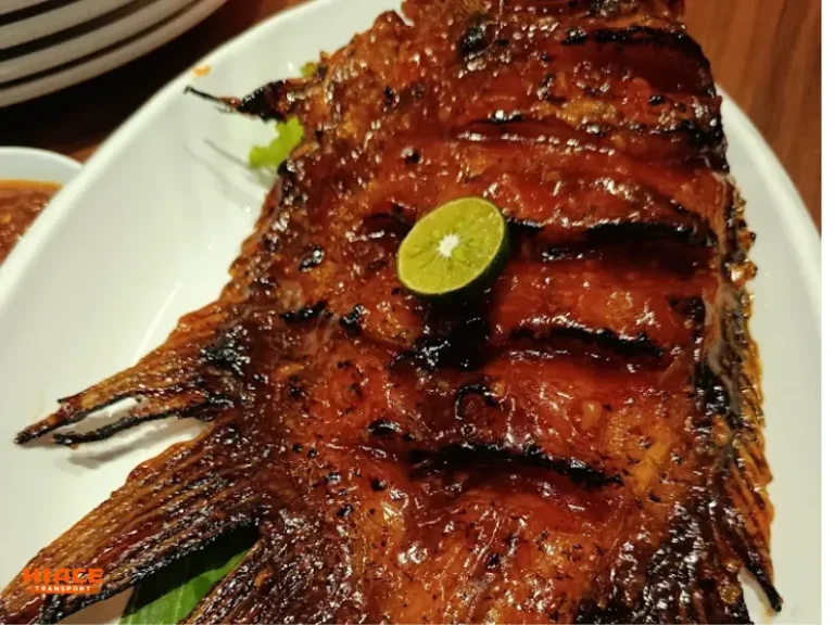 Gurame Bakar Sambal Matah source by Evelyn Kirana