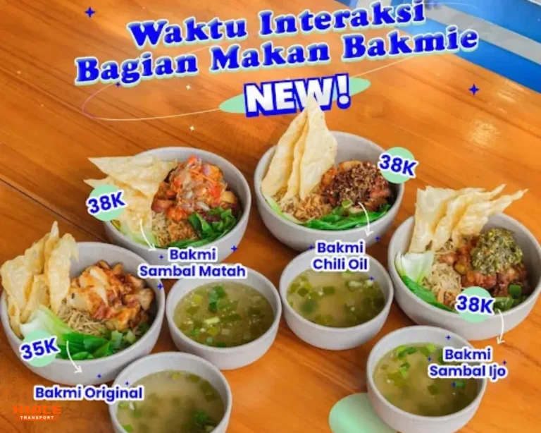 Menu makan bakmie Interaksi Space by Interaksi Space Bekas