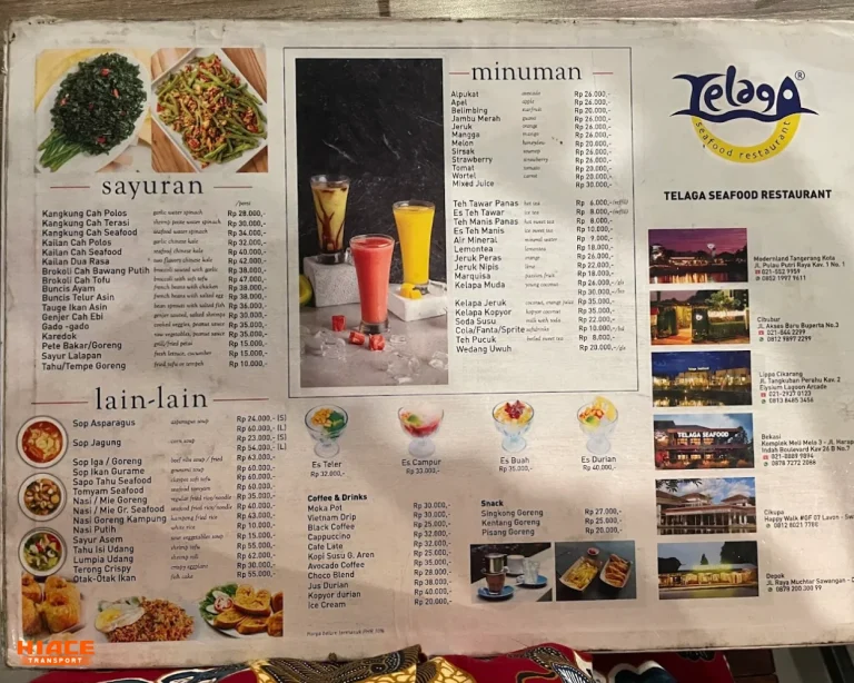 Pricelist menu by 宇宙草鹿