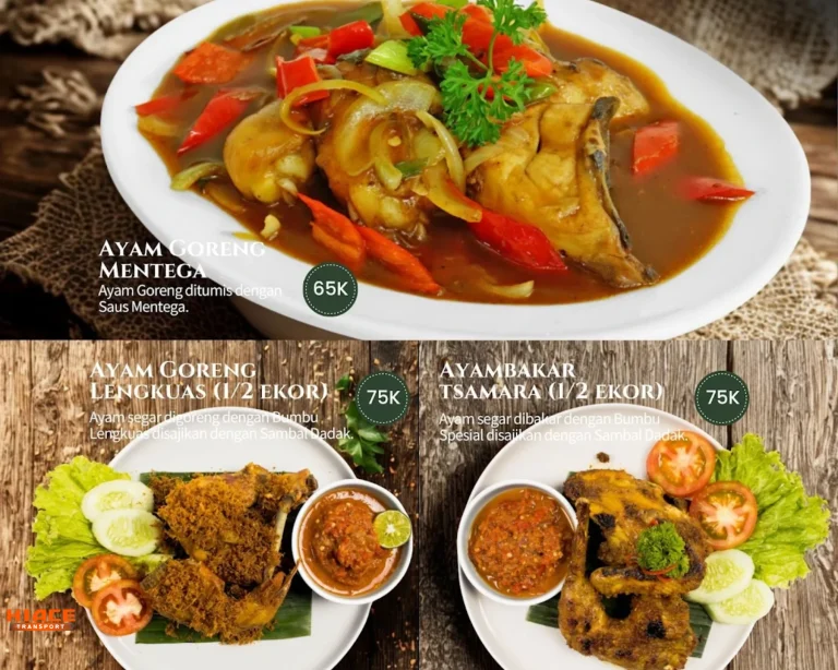 tsamara resto menu