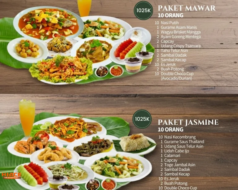 Paket 10 orang Source by Tsamara Resto