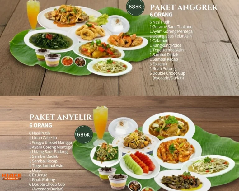 tsamara resto menu