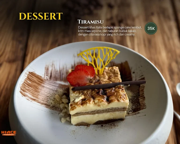 Tiramisu Source by Tsamara Resto