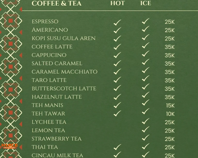 Tsamara Resto Menu Source by Tsamara Resto