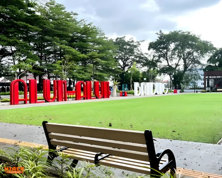 Bandung town square park area Source by Jabarprov